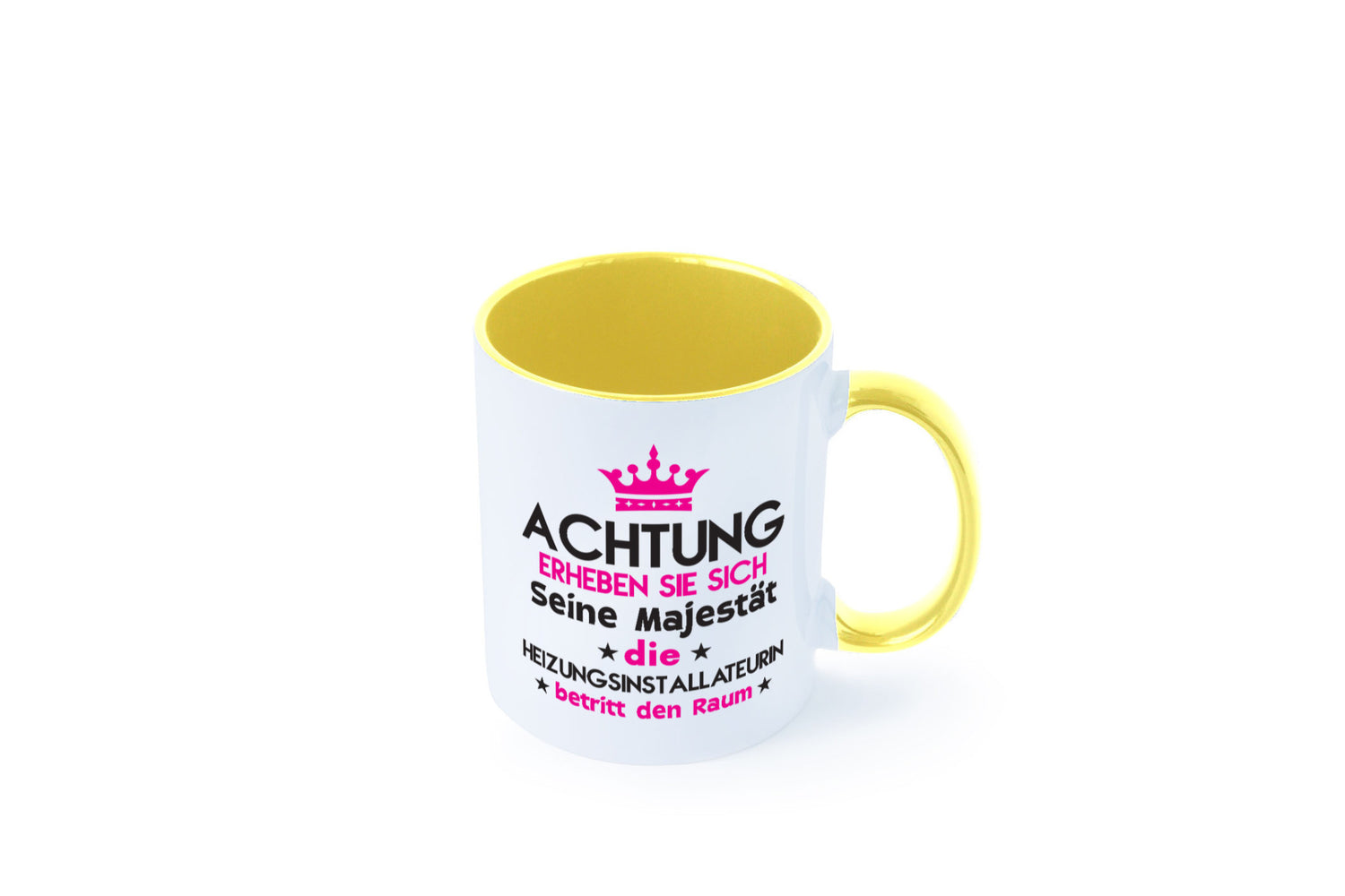 Seine Majestät Heizungsinstallateurin | Heizung Geschenkidee Humor Tasse