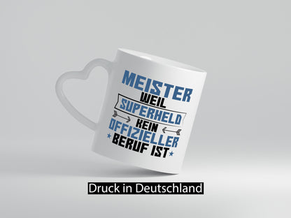 Superhero Master | Master Craftsman Certificate Gift Humorous Gift Idea Funny Quote