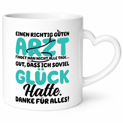 Richtig guter Arzt | Dankeschön Tasse Ärzte Spruch vl2 Geschenkidee Humor