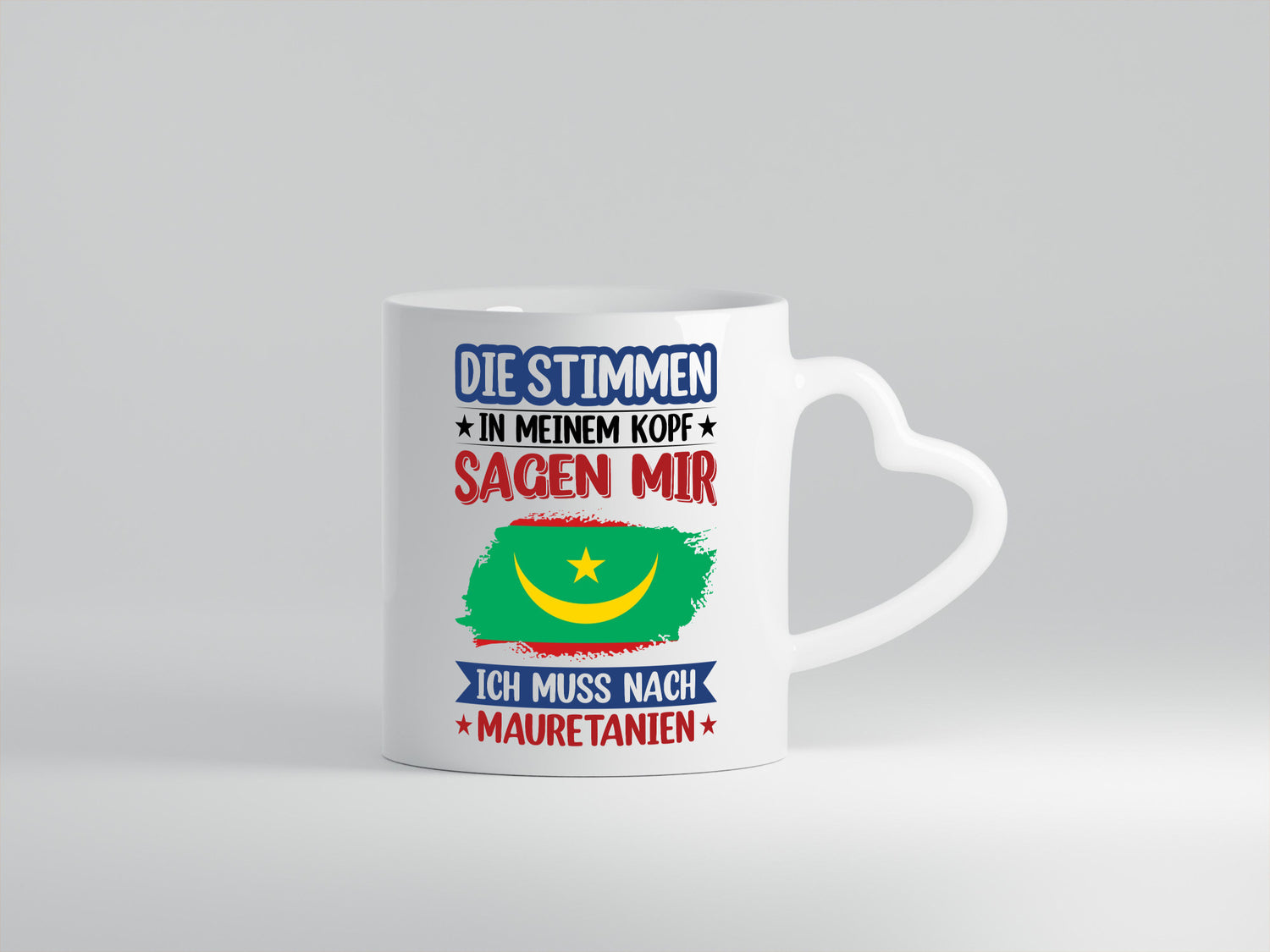 Mauretanien | Urlaub Stimmen in meinem Kopf Traumland lustiger Spruch Geschenk