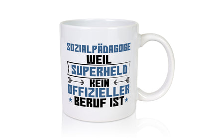 Superheld Sozialpädagoge | Pädagoge lustig Humor Geschenkidee Geschenk Tasse