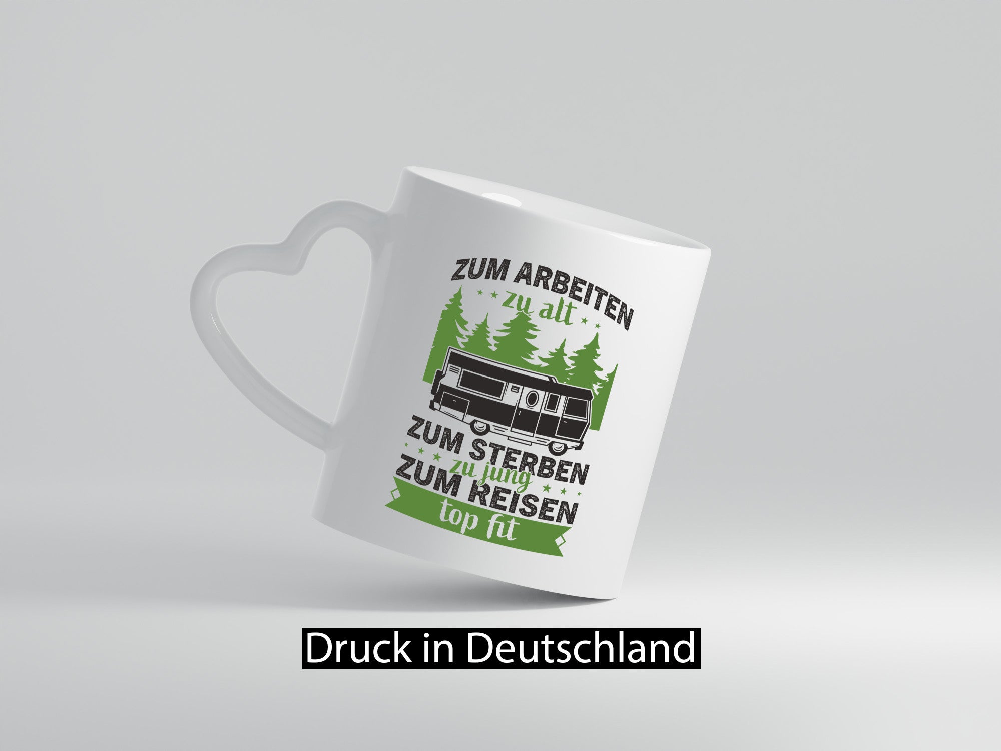 Zum arbeiten zu alt, sterben jung | Reisen Van Geschenk Arbeit Kollegen Büro