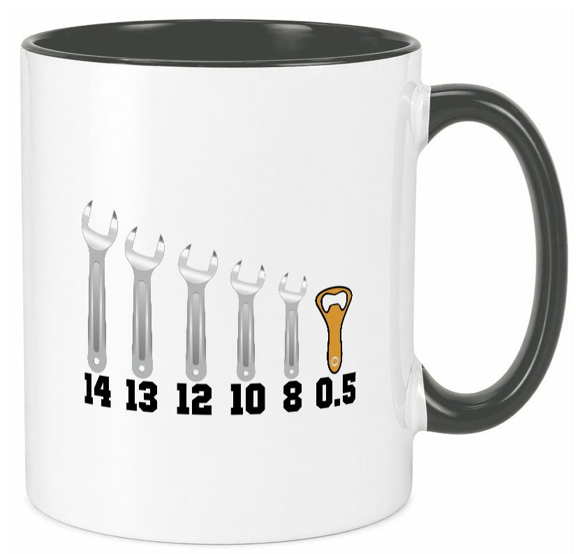 Bierliebhaber | Biertrinker Werkzeug Bieröffner Geschenkidee Humor Tasse