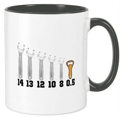 Bierliebhaber | Biertrinker Werkzeug Bieröffner Geschenkidee Humor Tasse