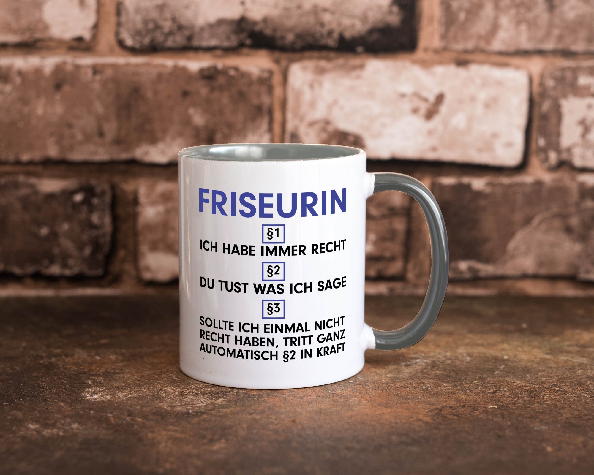 Ich habe immer Recht Friseurin | Friseuse Frisörin v2 Geschenk Humor