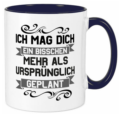 Ich mag dich mehr als geplant | Best Freinds Freundschaft Geschenkidee Humor