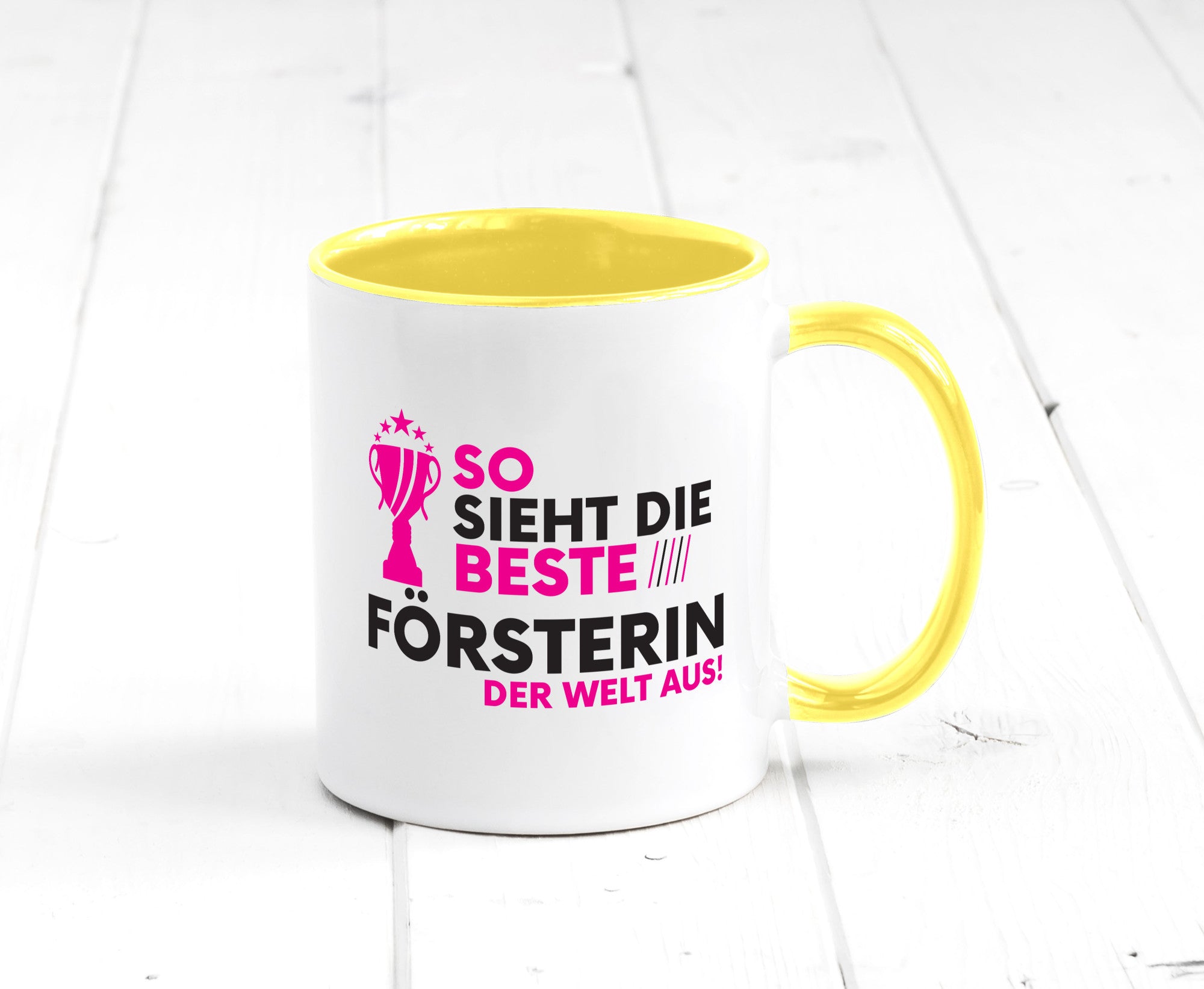 Die Weltbeste Försterin | Forst Arbeit Humor Kollegen Büro Geschenkidee Tasse