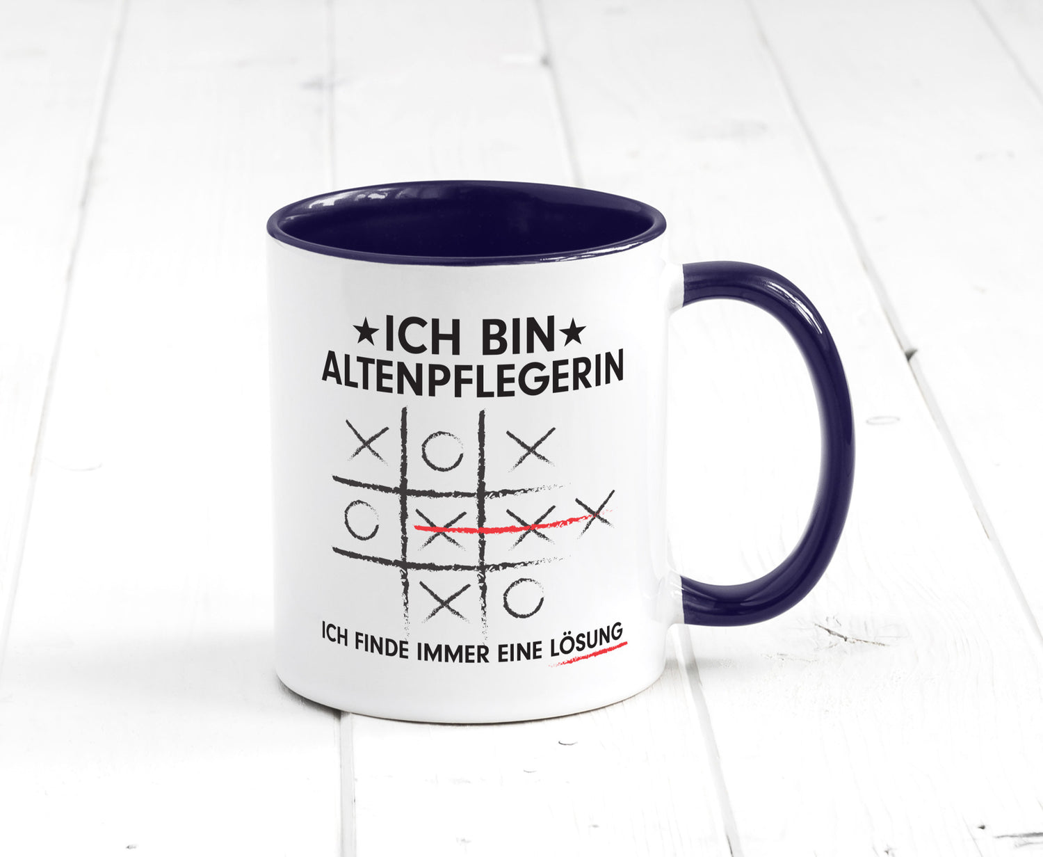 Lösung Finden: Altenpflegerin | Pflegepersonal lustiger Spruch Geschenk Humor