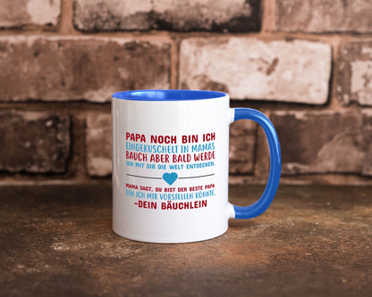 Schwangerschaft | Vaterschaft Tasse Papa Spruch Geschenk Familie Geschenkidee