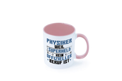 Superheld Physiker | Physik Geschenk Humor Geschenkidee lustiger Spruch Tasse