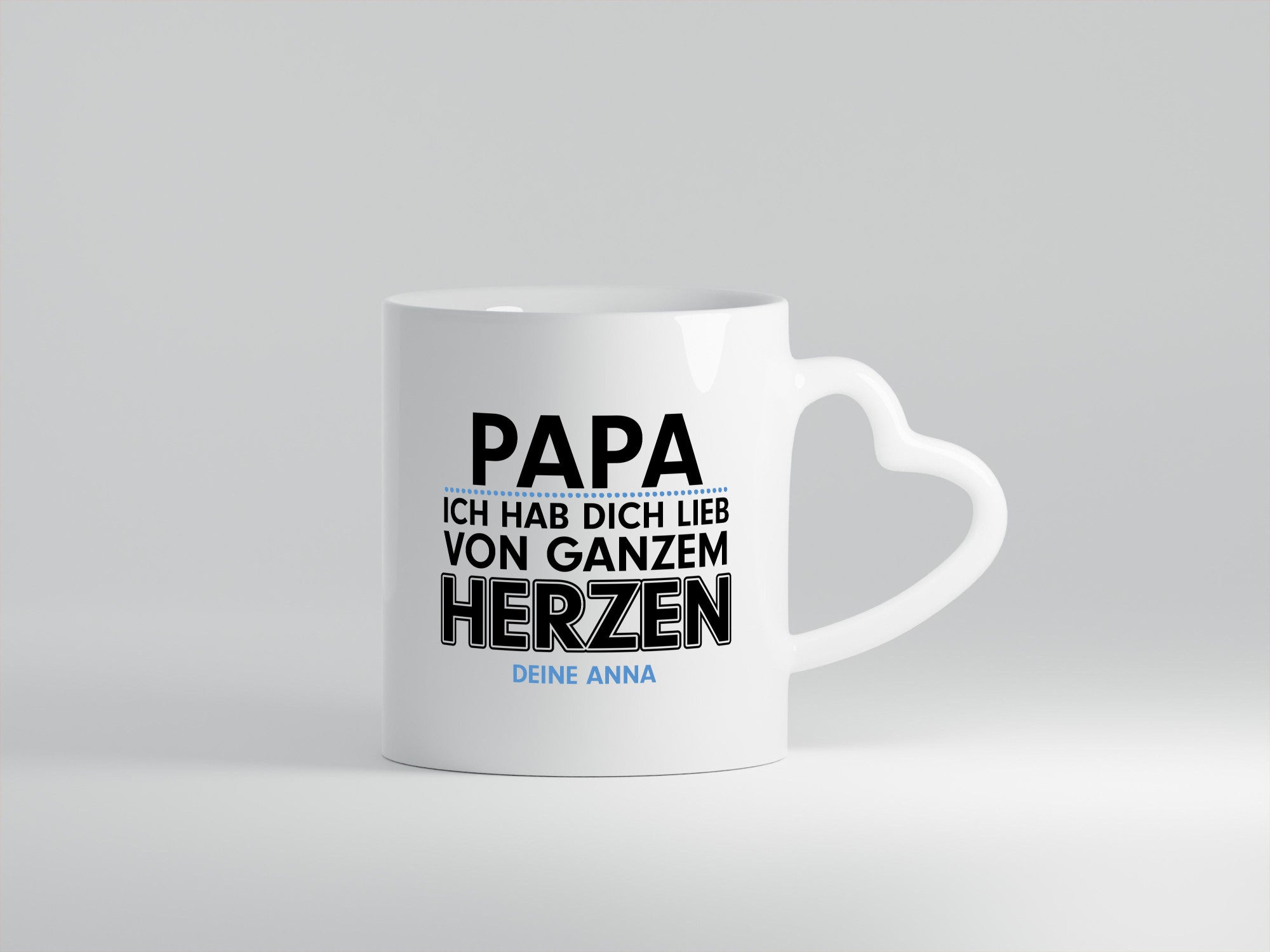 Papa Tasse | Tochter Vatertag schöner Spruch Geschenk Familie Geschenkidee