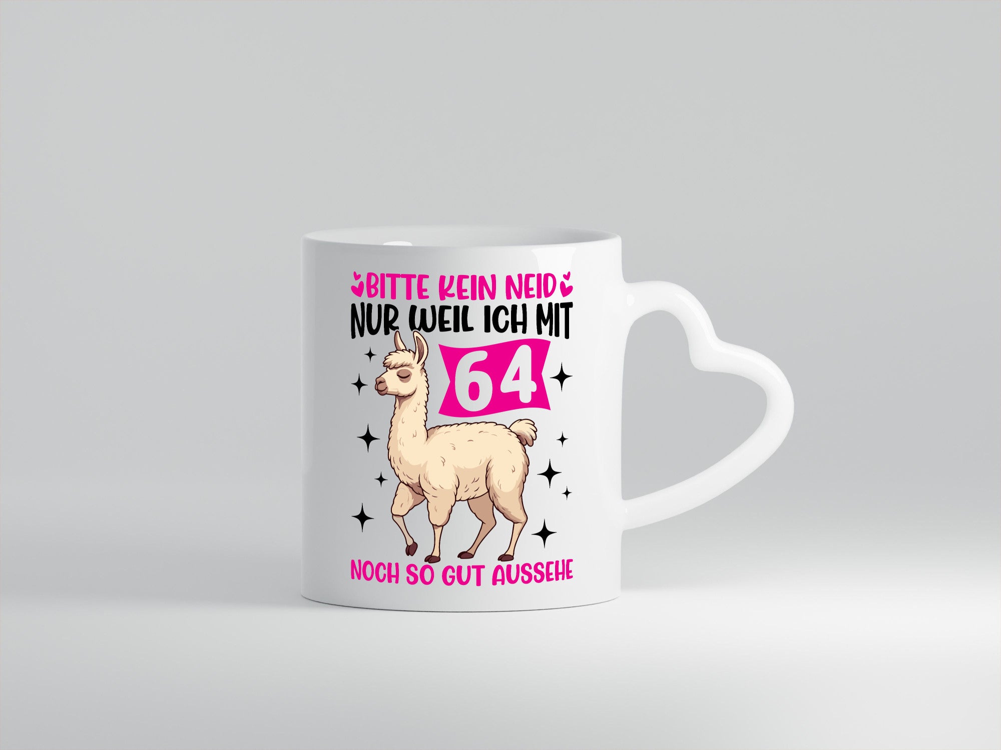 64. Geburtstag | 64 Jahre Lama gut aussehen lustiger Spruch Geschenk