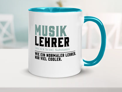 Musiklehrer | Lehrer Unterricht Lieblingslehrer Geschenkidee Humor Tasse