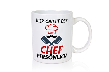 Hier Grillt der Chef Persönlich | Grillmeister Grillen lustig Arbeit Kollegen
