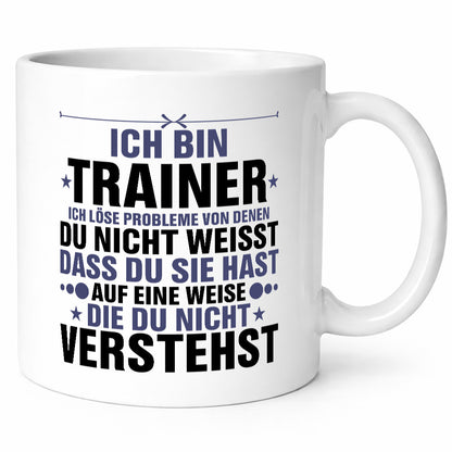 Löse Probleme: Trainer | Verein Sport Geschenk Humor Geschenkidee lustiger