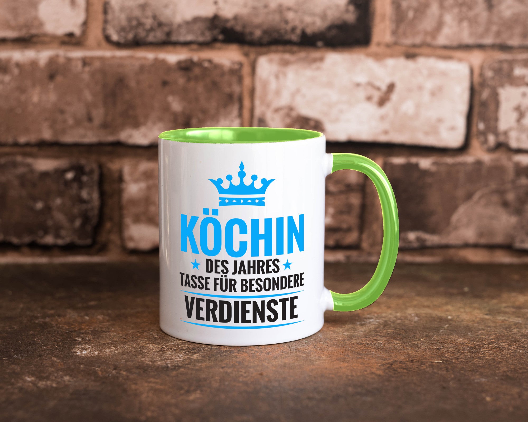 Besonderer Verdienst: Köchin | Chefköchin Chefkoch Geschenkidee Arbeit Kollegen