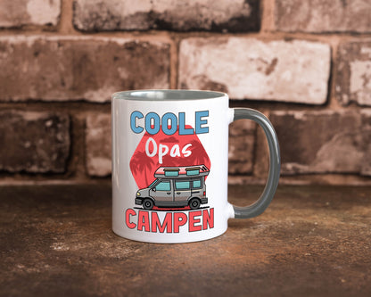 Coole Opas campen | Campingwagen Palmen Geschenk Familie Geschenkidee lustiger