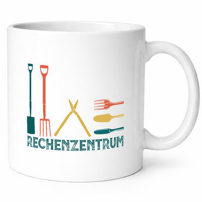 Rechenzentrum | Gärtner Naturliebhaber Nachbar lustiger Spruch Geschenk Humor