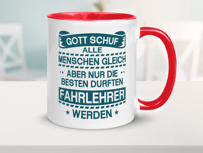 Alle Menschen gleich, die Besten sind Fahrlehrer | Sterne Humor Geschenkidee