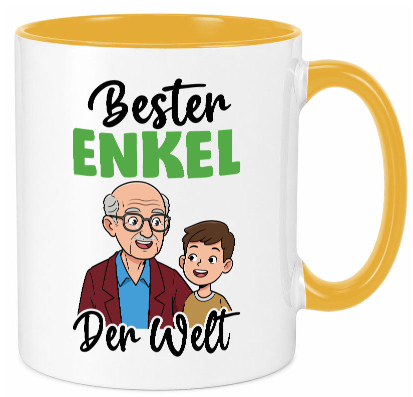 Bester Enkel | Großmutter Großvater Oma Opa lustiger Spruch Geschenk Familie