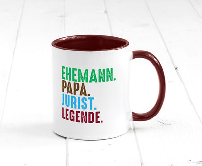 Ehemann Mama Jurist Legende | Anwalt Jura lustig Familie Geschenkidee Geschenk