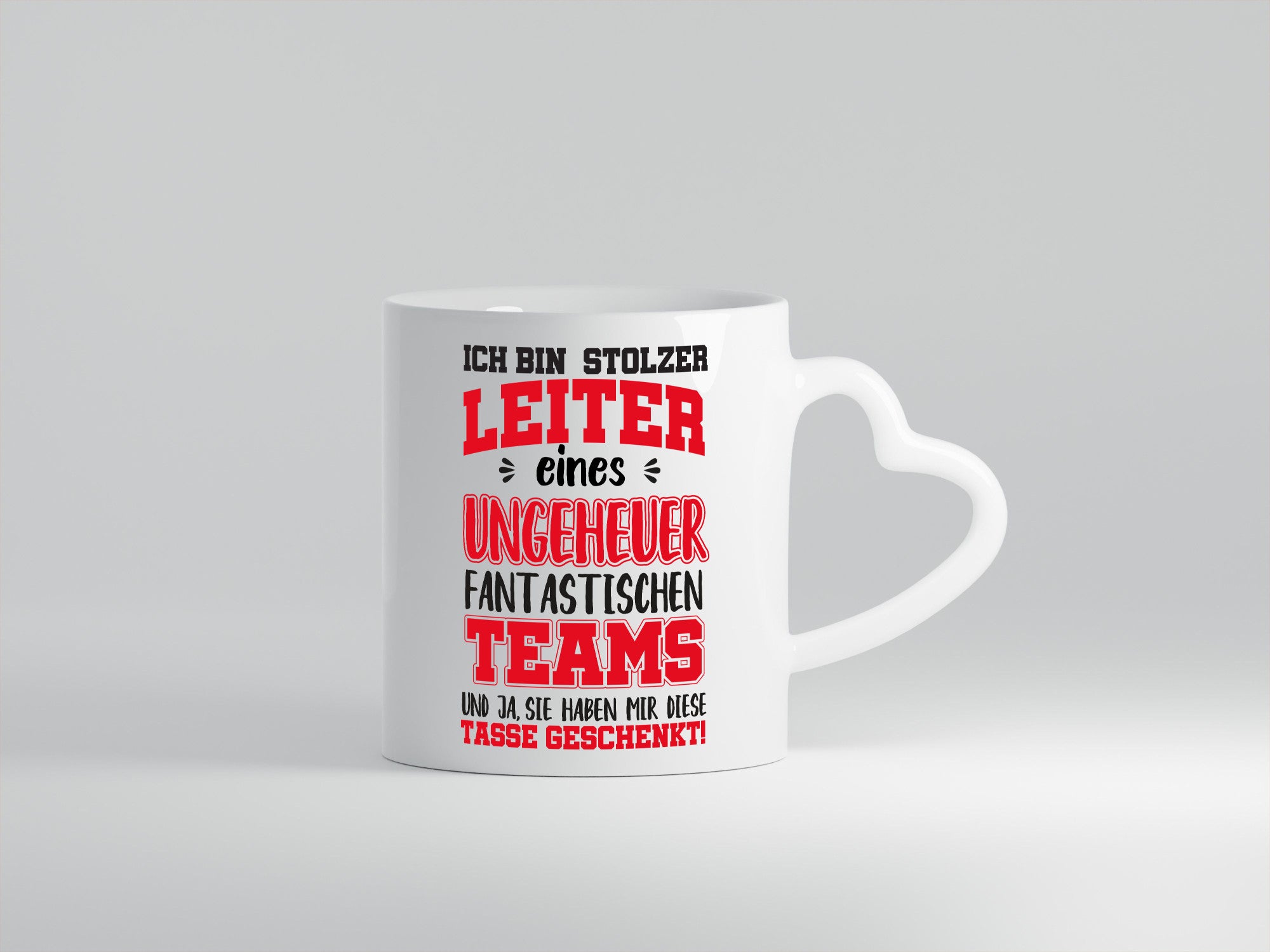 Stolzer Teamleiter | Beruf Tasse Mitarbeiter Humor lustiger Spruch Geschenk