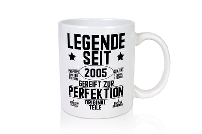 Legende seit 2005 | Geburtstag Gut gereift Whiskey Logo lustig Geschenkidee