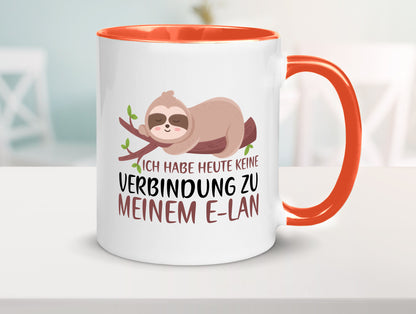 Verbindung zum Elan | WLAN Faultier Faulpelz Laufband Humor Tierliebhaber