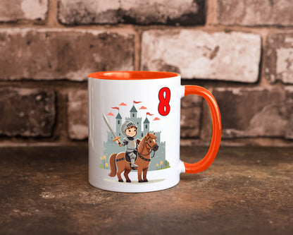 8. Geburtstag | 8 Jahre Ritter Junge Schloss Geschenk Geschenkidee lustiger