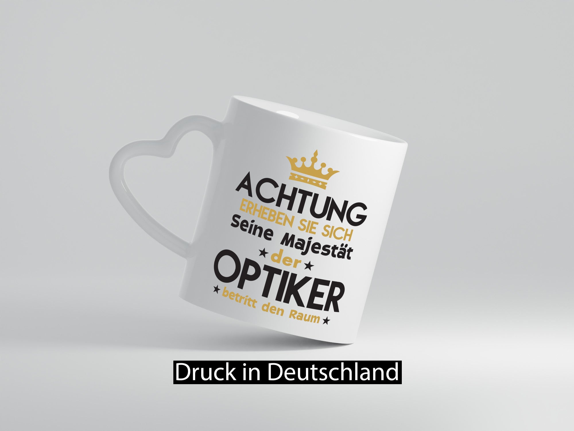 Seine Majestät Optiker | Augenoptiker Humor Geschenkidee Tasse