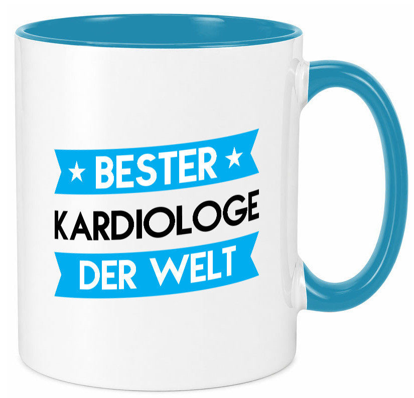 Bester Kardiologe | Kardiologie Geschenk Humor Geschenkidee lustiger Spruch Tasse