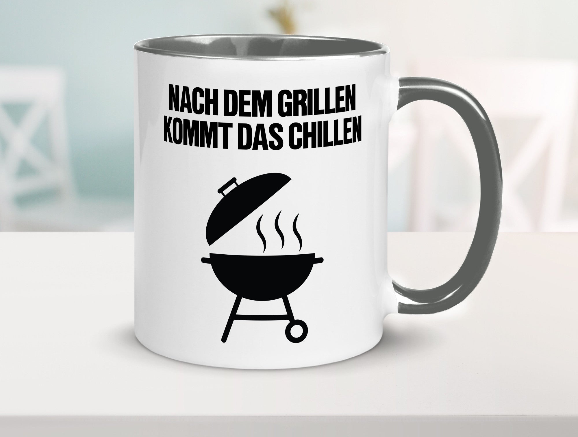 Nach dem Grillen kommt das Chillen | Grillmeister Party Geschenk Humor
