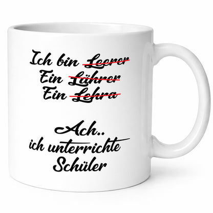 Ich bin Lehrerin | unterrichte Schüler Schule lustig Humor Geschenkidee