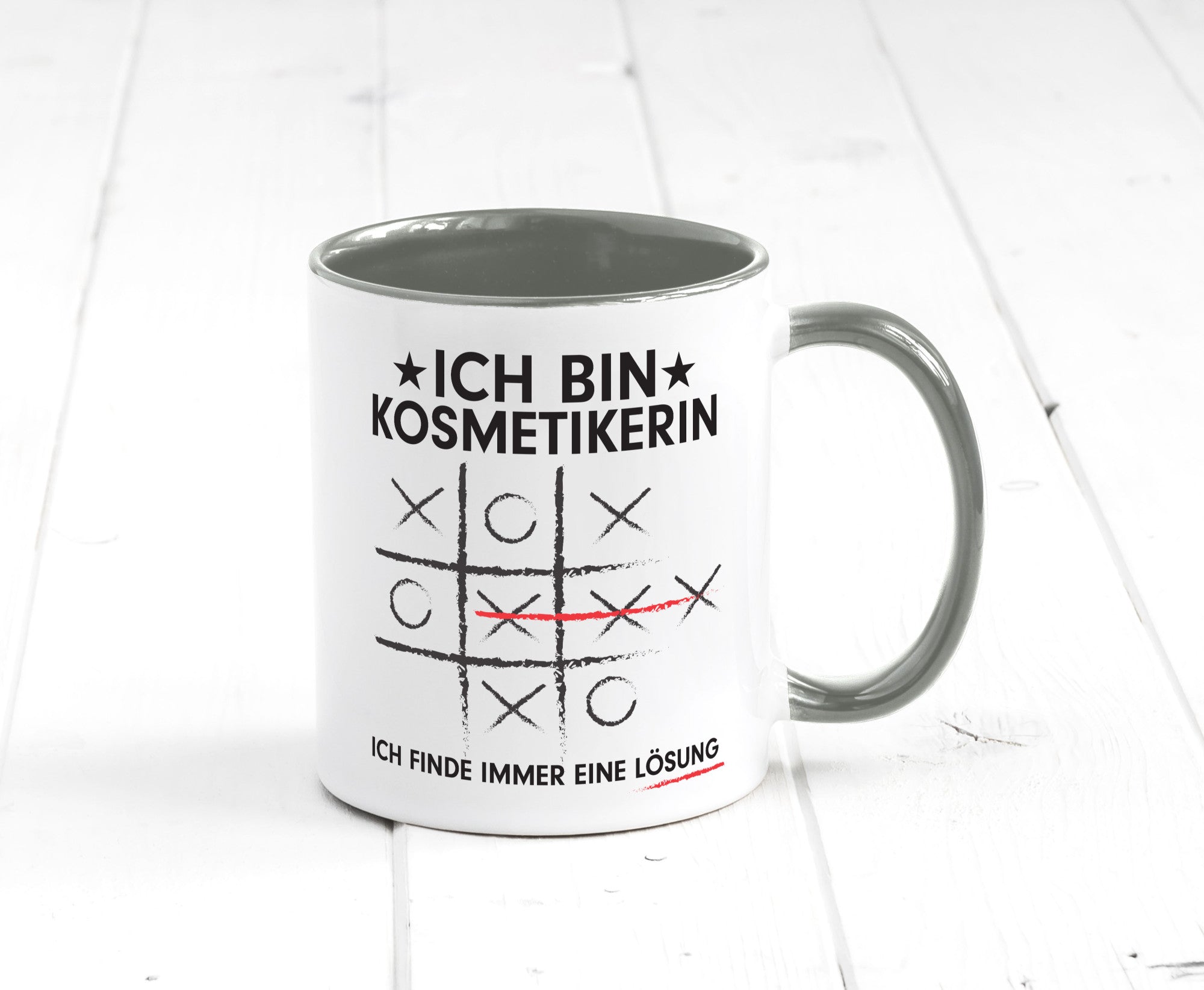 Löse Probleme: Kosmetikerin | Kosmetik Stylistin Geschenk Humor Geschenkidee