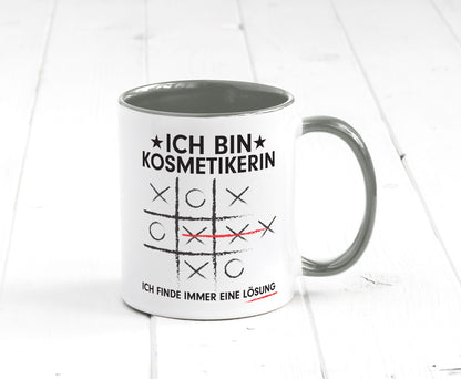 Löse Probleme: Kosmetikerin | Kosmetik Stylistin Geschenk Humor Geschenkidee