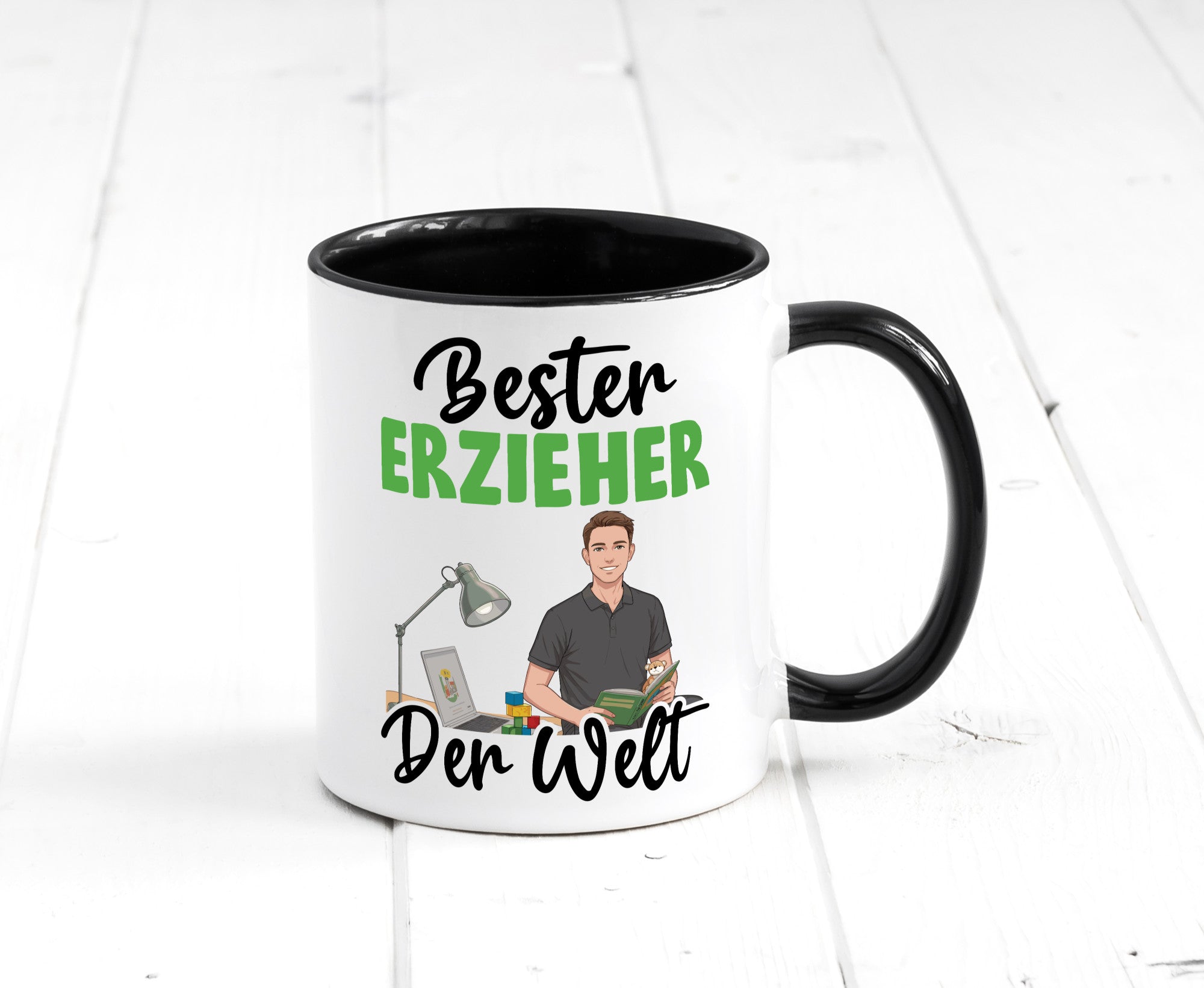 Bester Erzieher | Pädagoge Schule v2 Geschenk Humor Geschenkidee lustiger