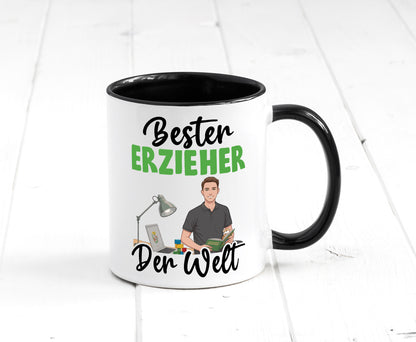 Bester Erzieher | Pädagoge Schule v2 Geschenk Humor Geschenkidee lustiger