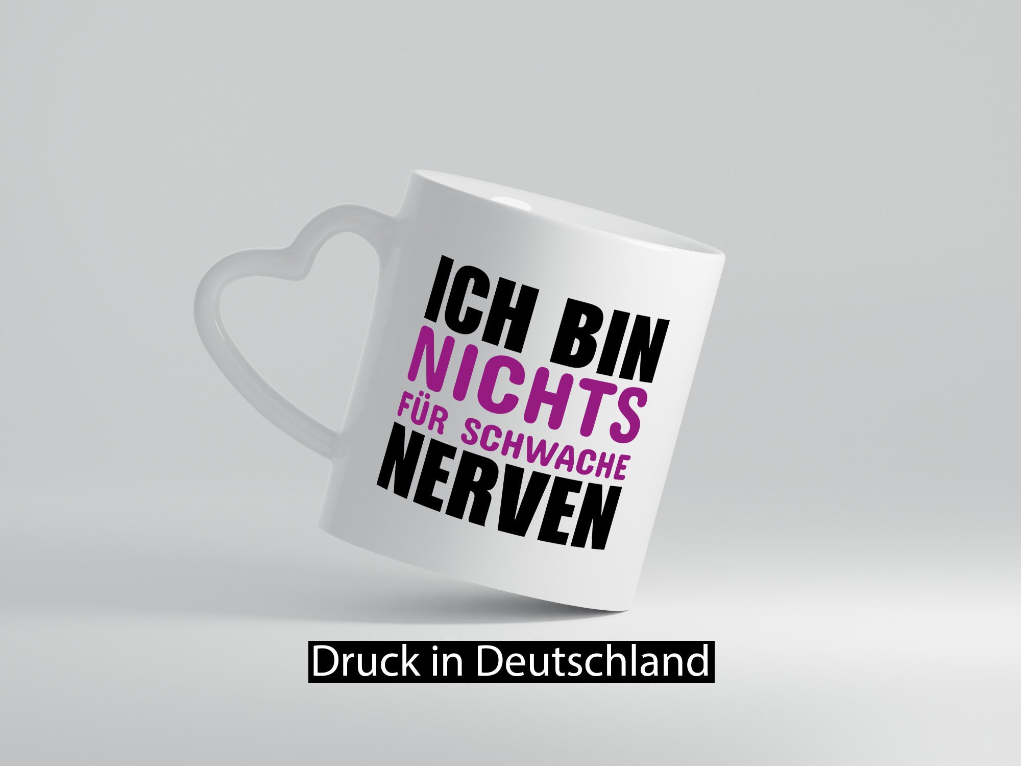 Schwache nerven lustiger Spruch Geschenk Humor Geschenkidee Tasse