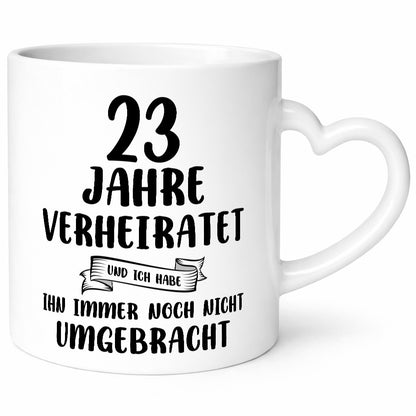 23 Jahre Verheiratet, immer noch am Leben! Geschenk Humor Geschenkidee lustiger