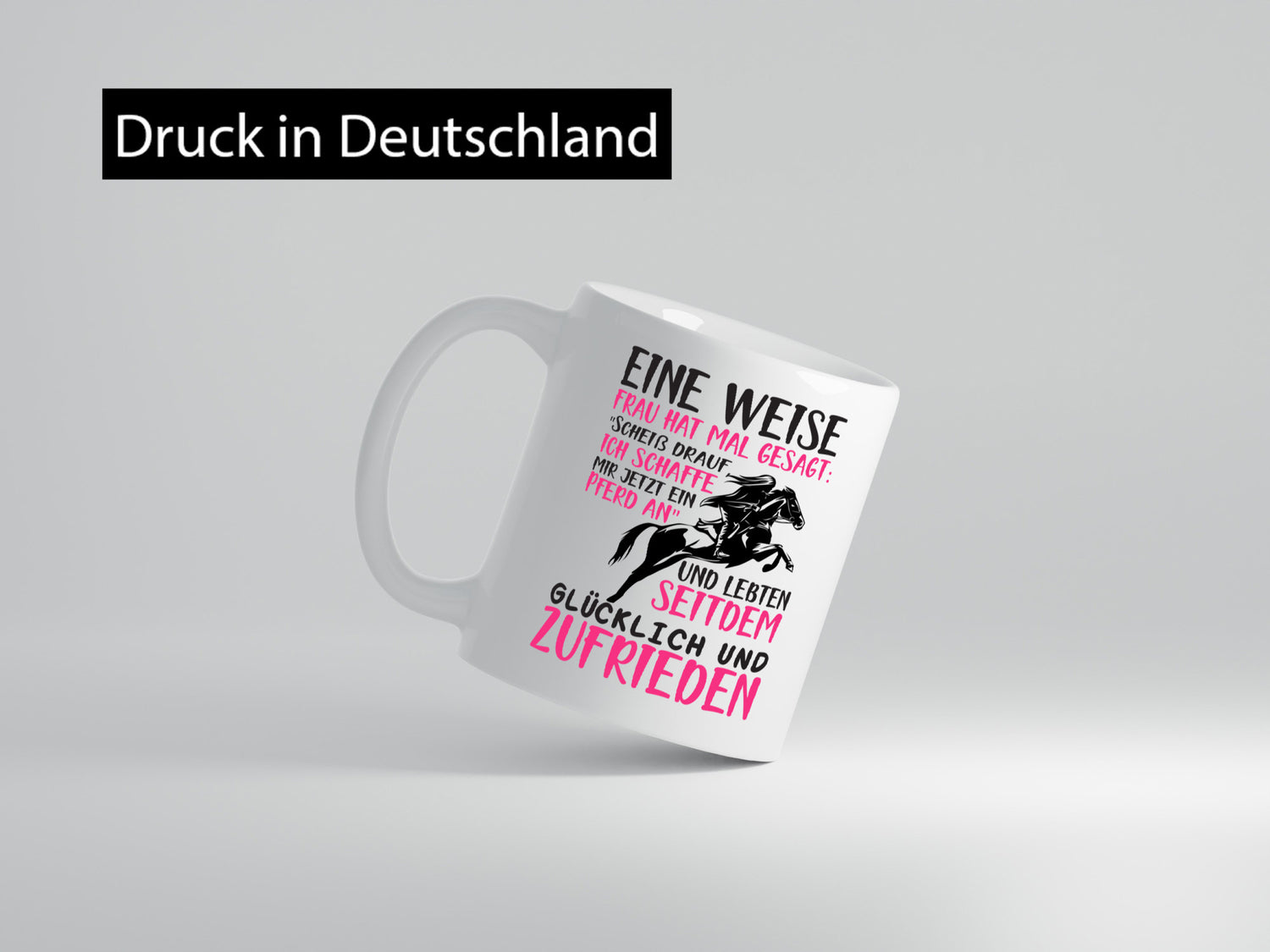 Ich schaffe mir jetzt ein Pferd an | Pferdeliebhaber lustig Humor Geschenkidee