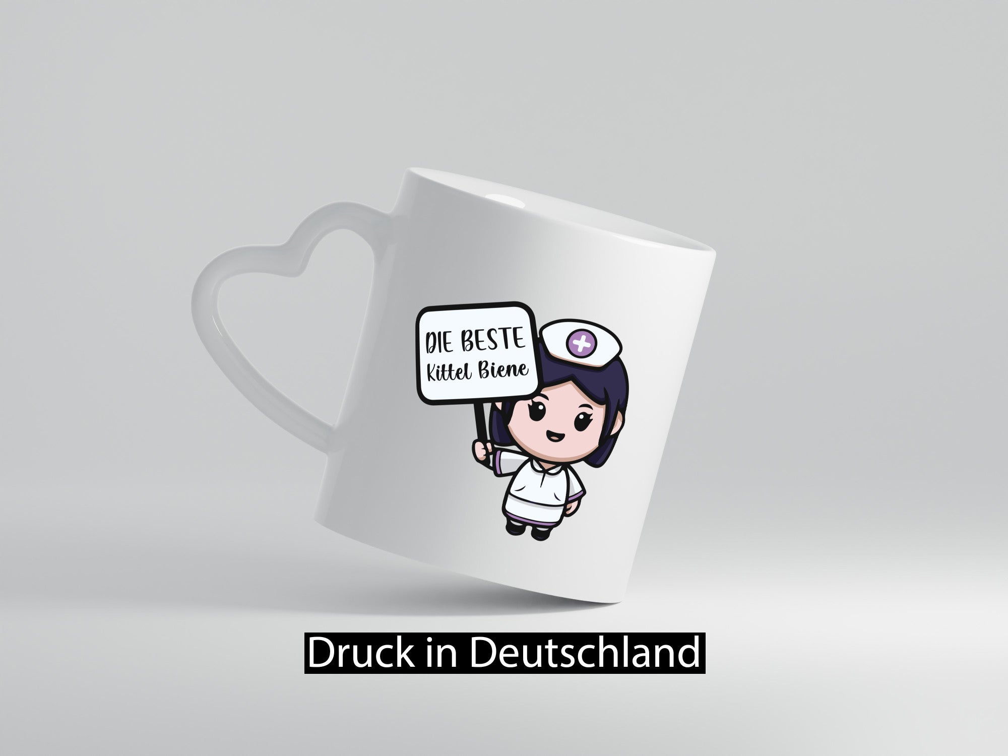 Die beste Kittel Biene | Krankenschwester Schild Geschenkidee Humor Tasse