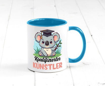 Koalifizierter Künstler | Kunst Humor Geschenkidee Tasse