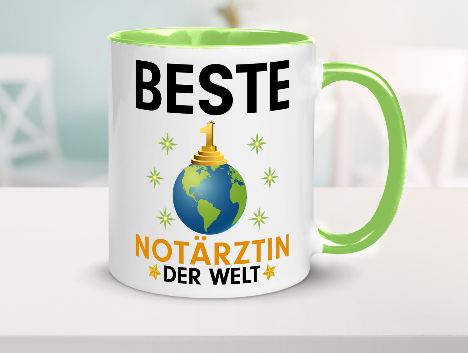Welt Beste Notärztin | Ärztin lustig Humor Geschenkidee Geschenk Tasse