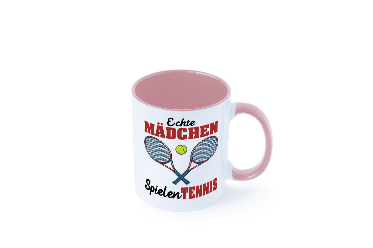 Echte Mädchen Spielen Tennis | Sport Geschenkidee Humor Tasse