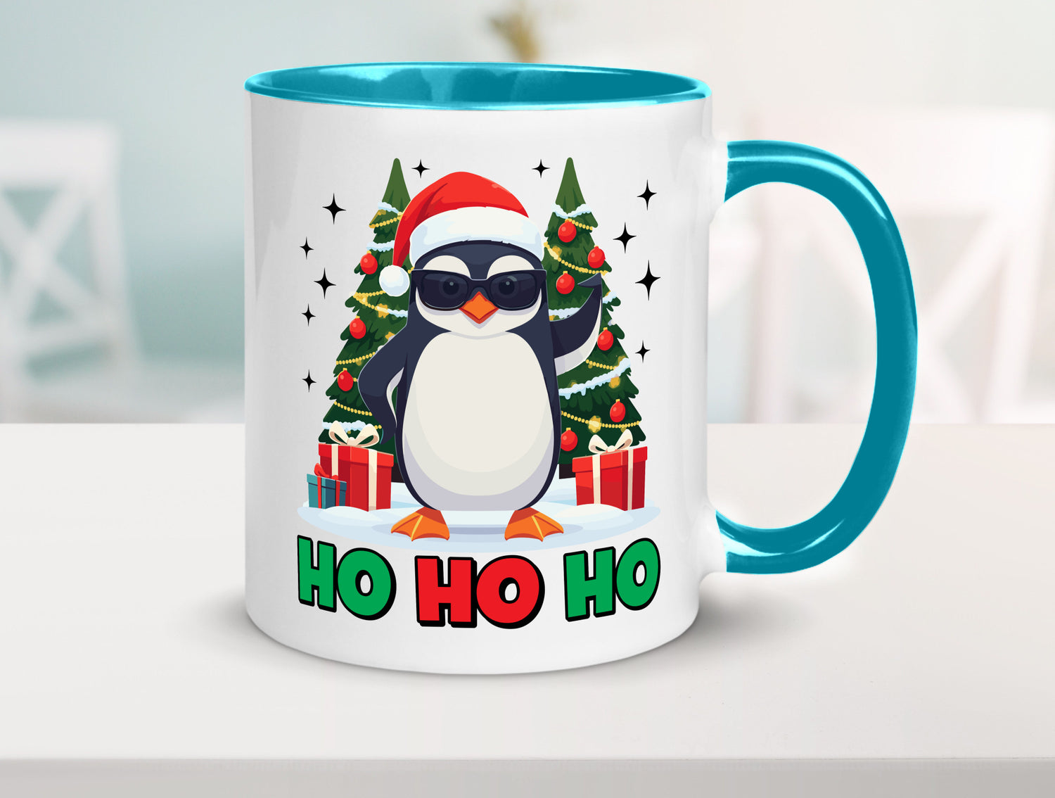 Ho | Weihnachts Pinguine Weihnachten lustig Humor Geschenkidee Geschenk Tasse
