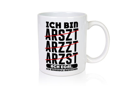 Ich bin Arzt | Rechtschreibung Klinik Patienten Doktor lustiger Spruch Geschenk