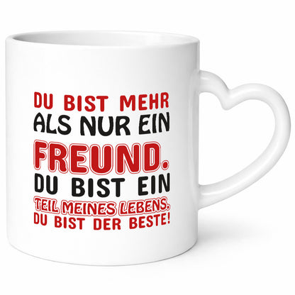 Mehr als nur ein Freund | Bester Freundschaft Geschenkidee Humor Tasse