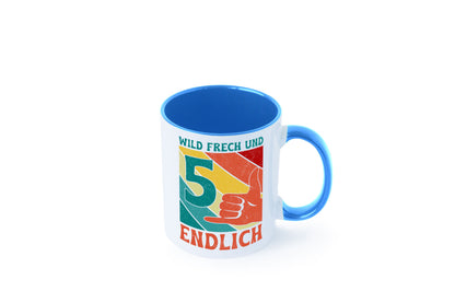 5. Geburtstag | 5 Jahre Wild und Frech Geschenk Geschenkidee lustiger Spruch