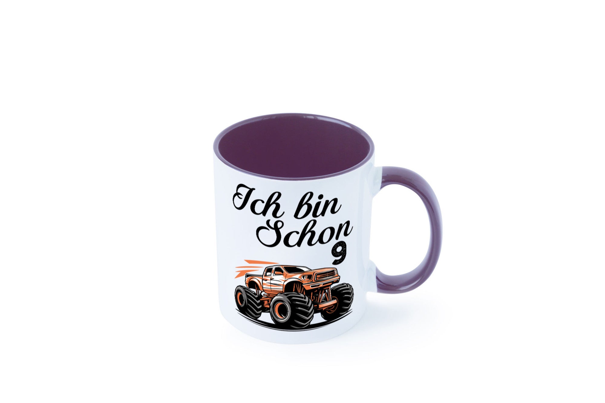 9. Geburtstag | Monster truck 9 Jahre lustiger Spruch Geschenk Geschenkidee