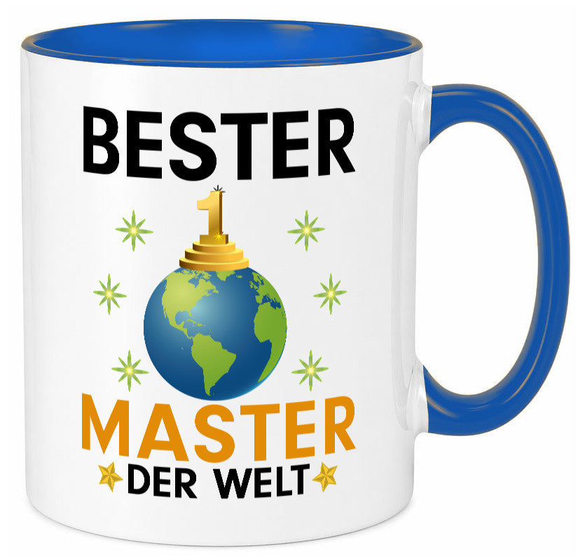 Welt Bester Master | Universität Student Humor Geschenkidee Tasse